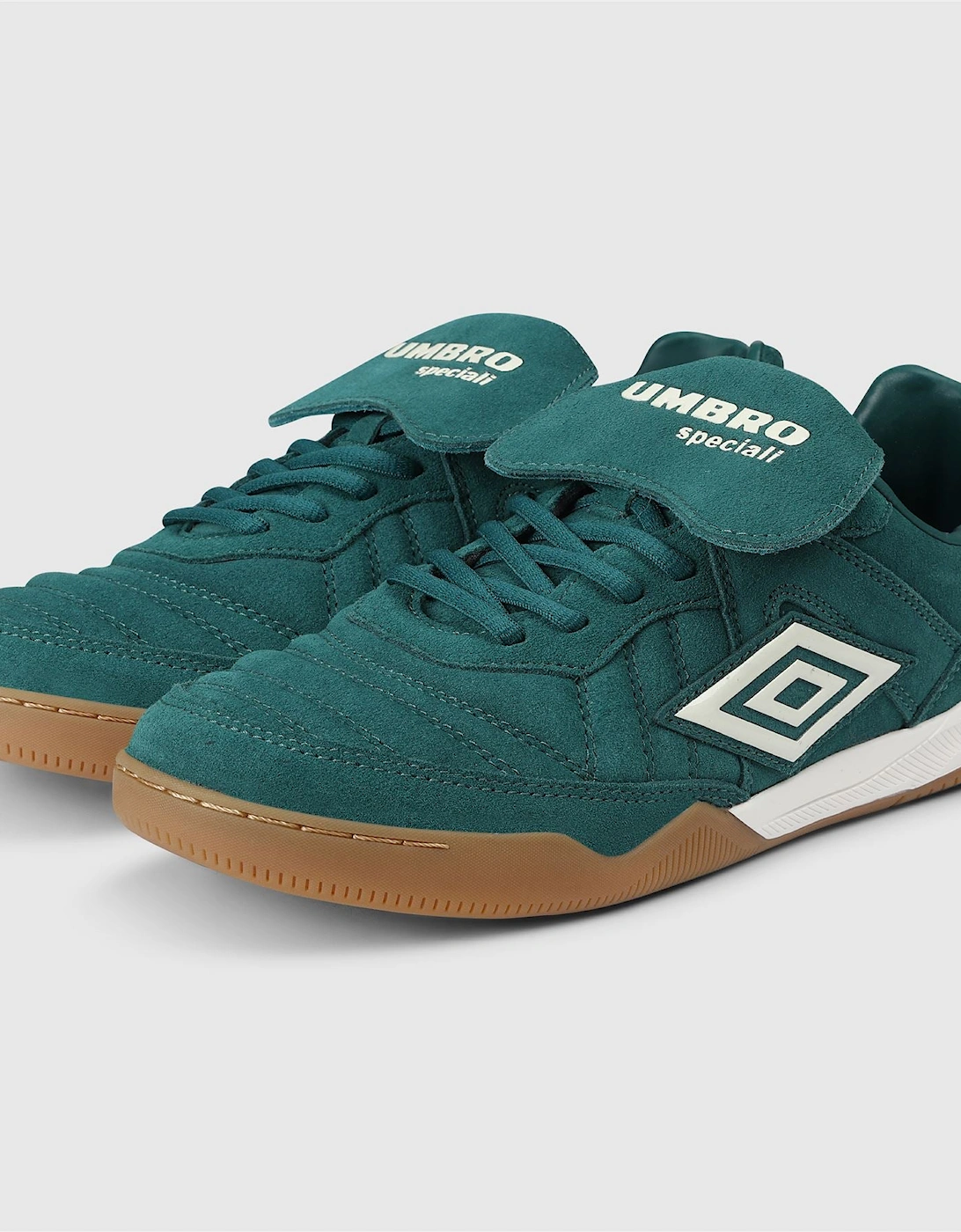 Speciali TR Suede Forest Green/Antique White Trainers