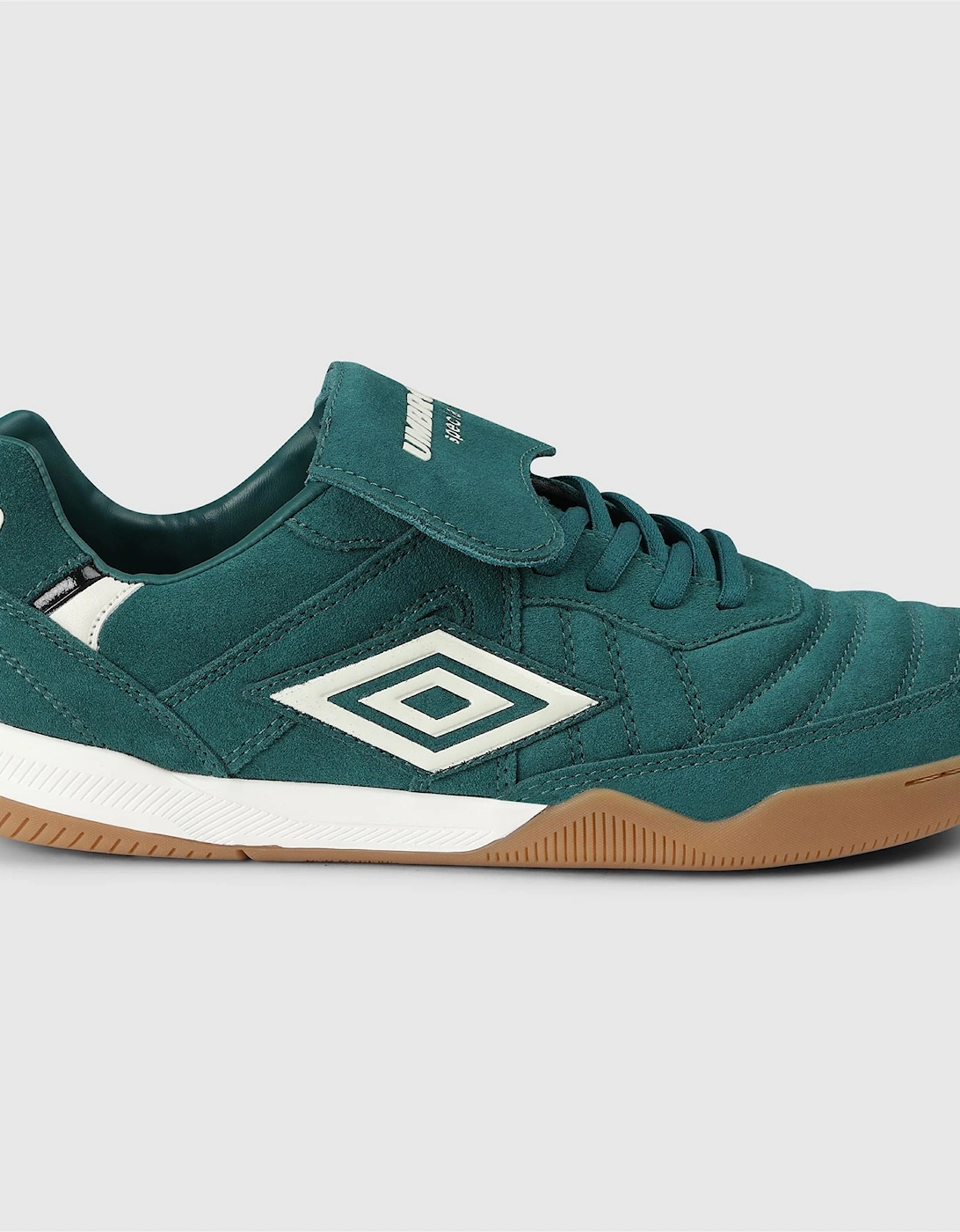 Speciali TR Suede Forest Green/Antique White Trainers, 5 of 4