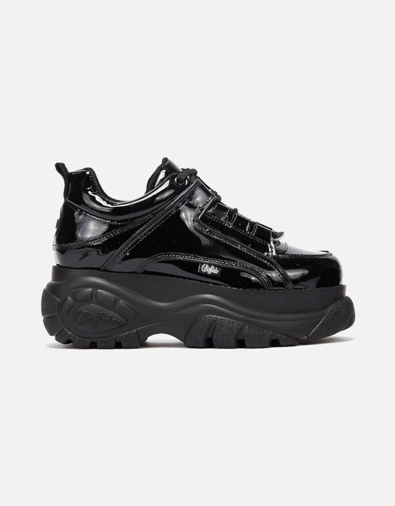 London 2.0 Patent Womens Black Trainers