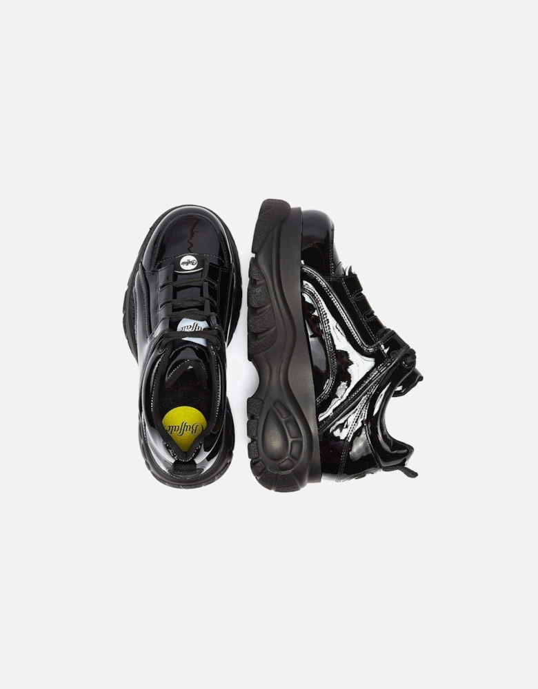 London 2.0 Patent Womens Black Trainers