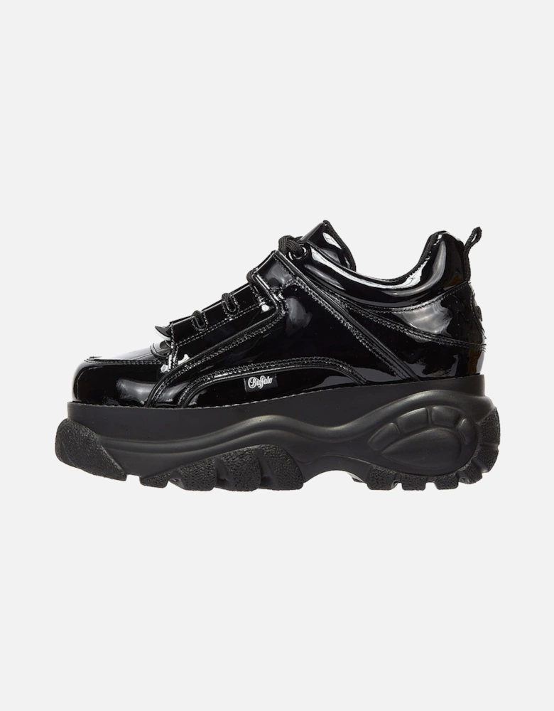 London 2.0 Patent Womens Black Trainers
