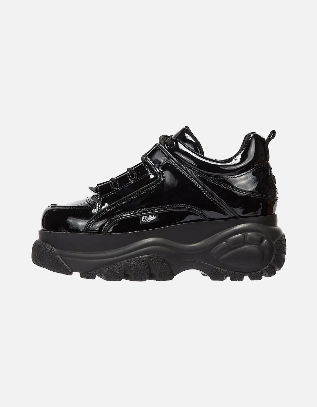 London 2.0 Patent Womens Black Trainers