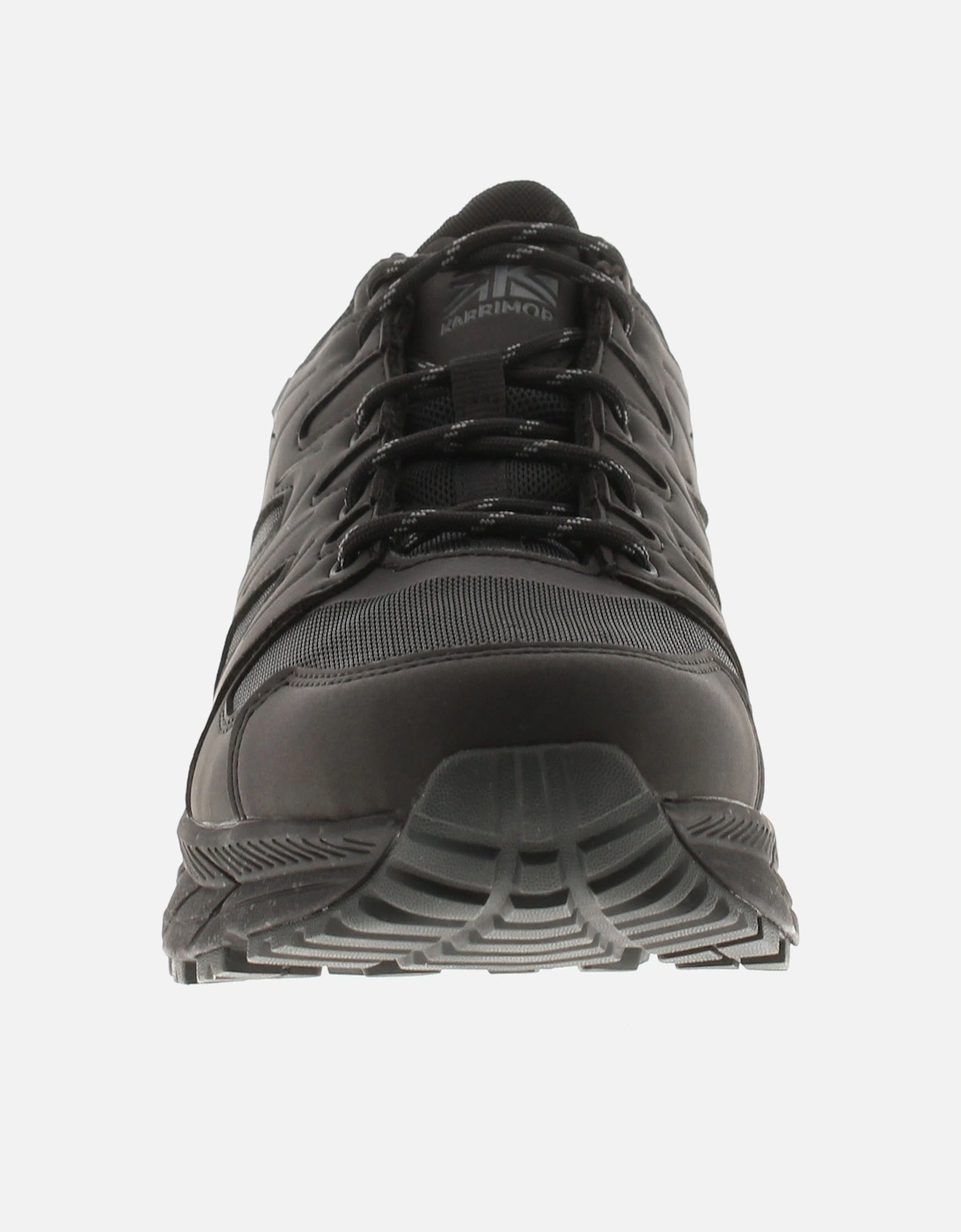 Mens Walking Shoes Trainers Kestrel Low Lace Up black UK Size