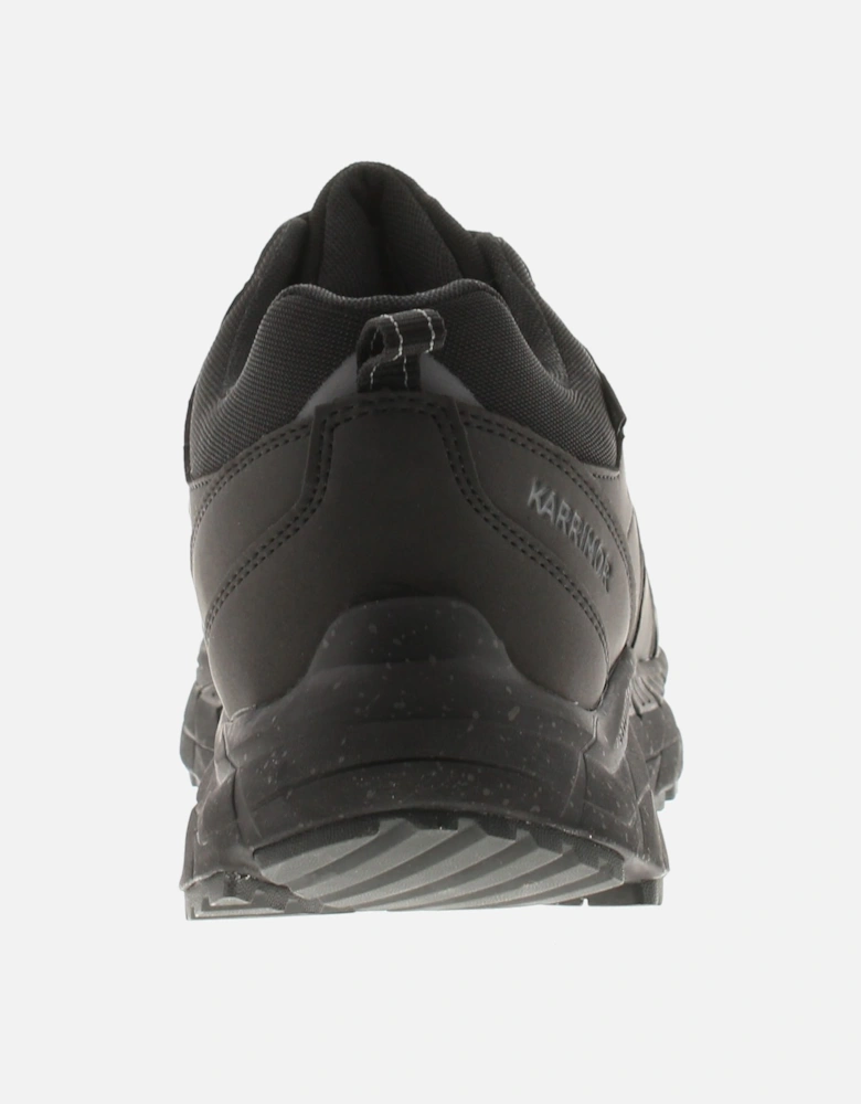 Mens Walking Shoes Trainers Kestrel Low Lace Up black UK Size