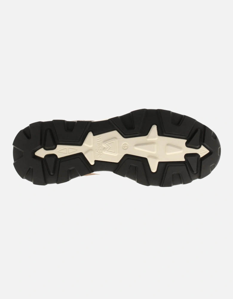 Mens Trainers West Men Low brown UK Size