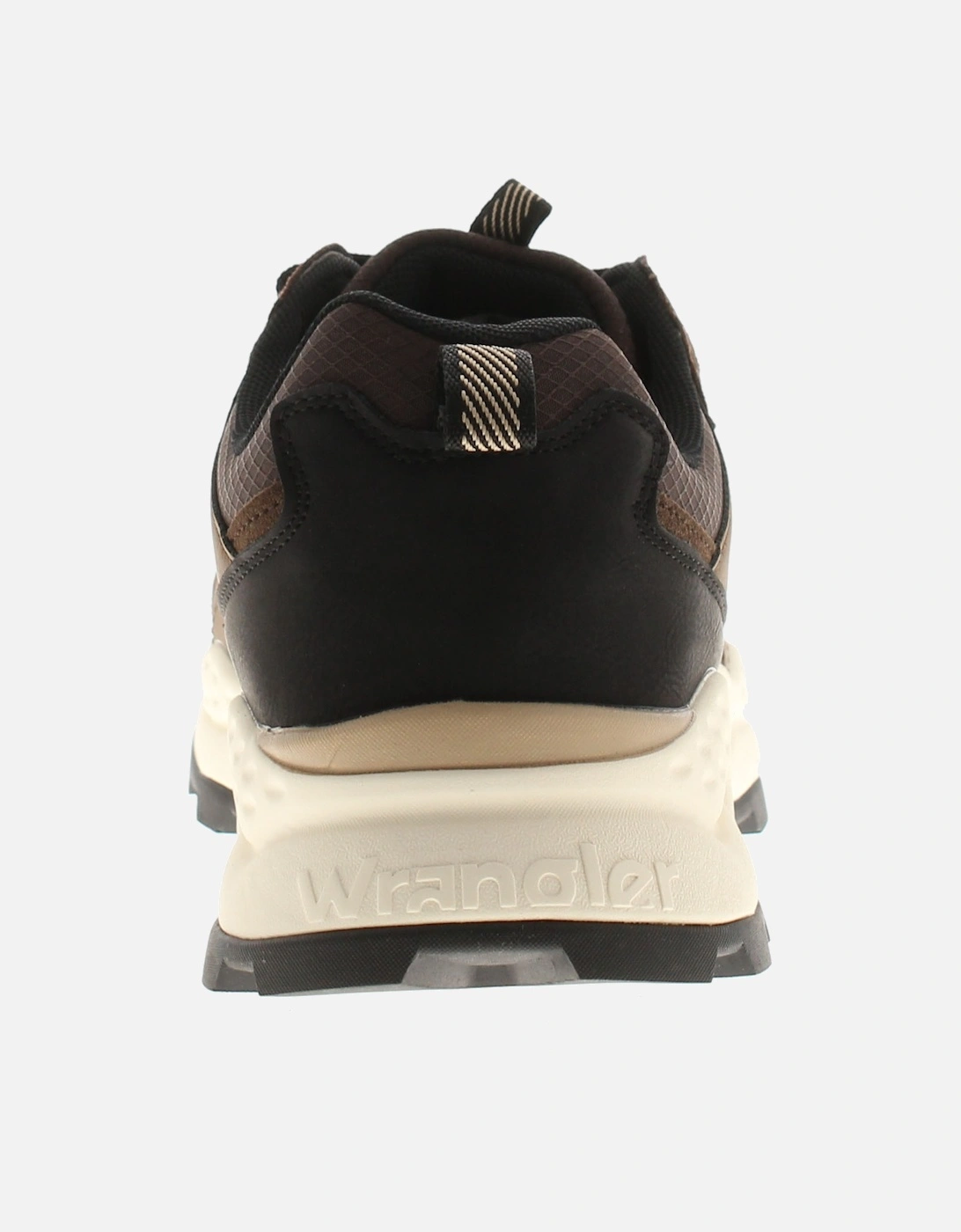 Mens Trainers West Men Low brown UK Size