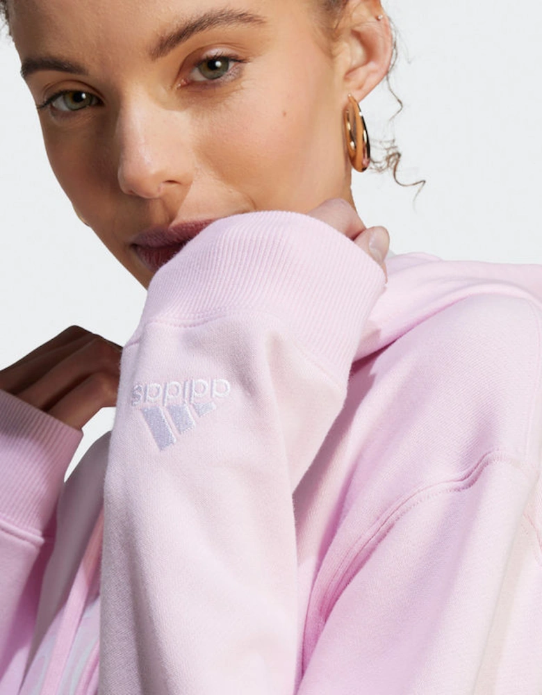 Women's Linear Hoodie Pink