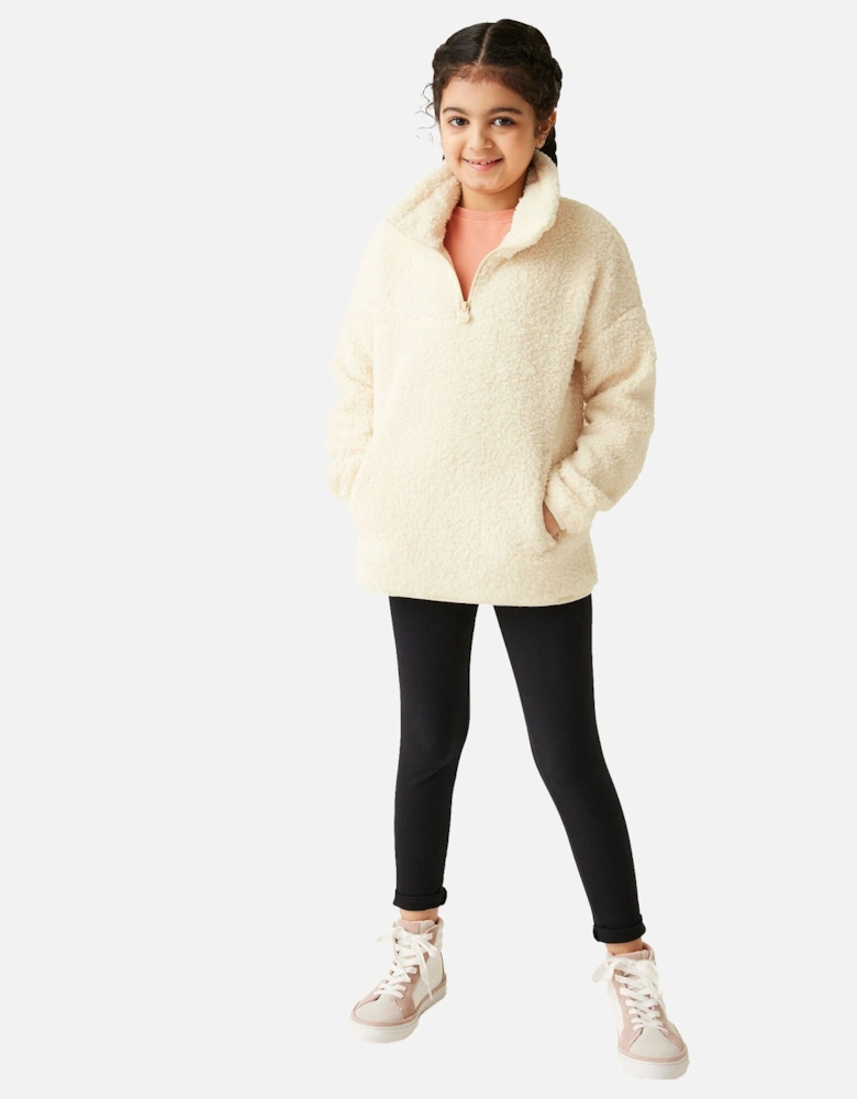 Childrens/Kids Kaliza Half Zip Fleece Top