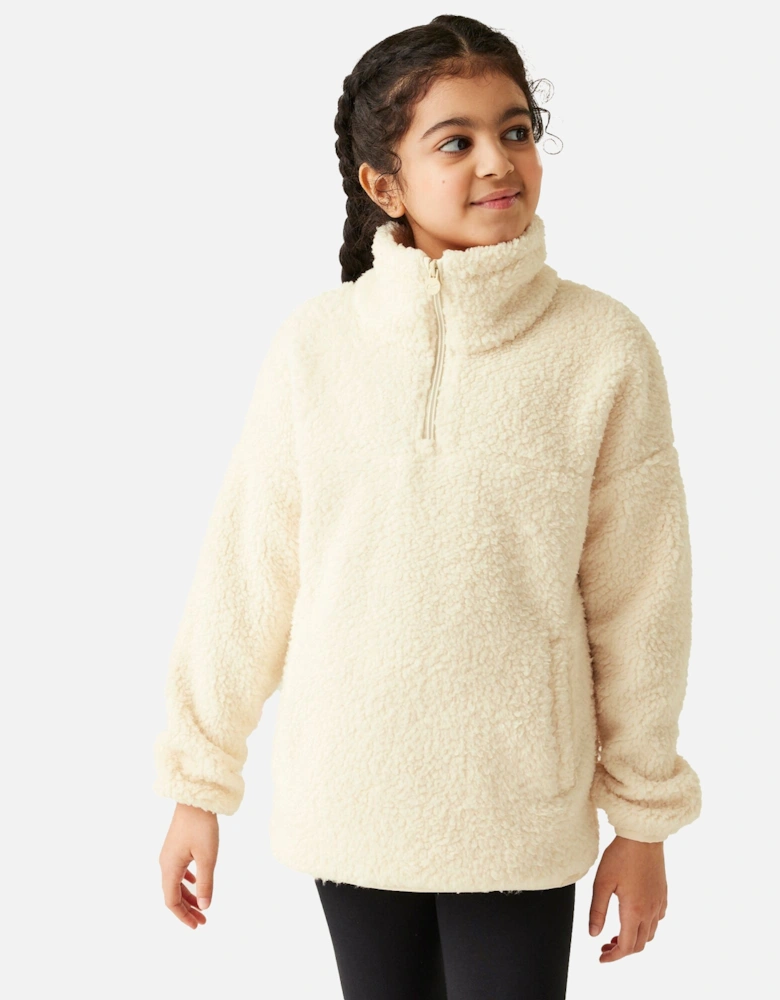 Childrens/Kids Kaliza Half Zip Fleece Top