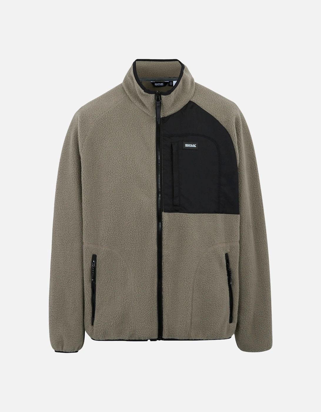 Mens Frankie Borg Fleece Jacket, 6 of 5