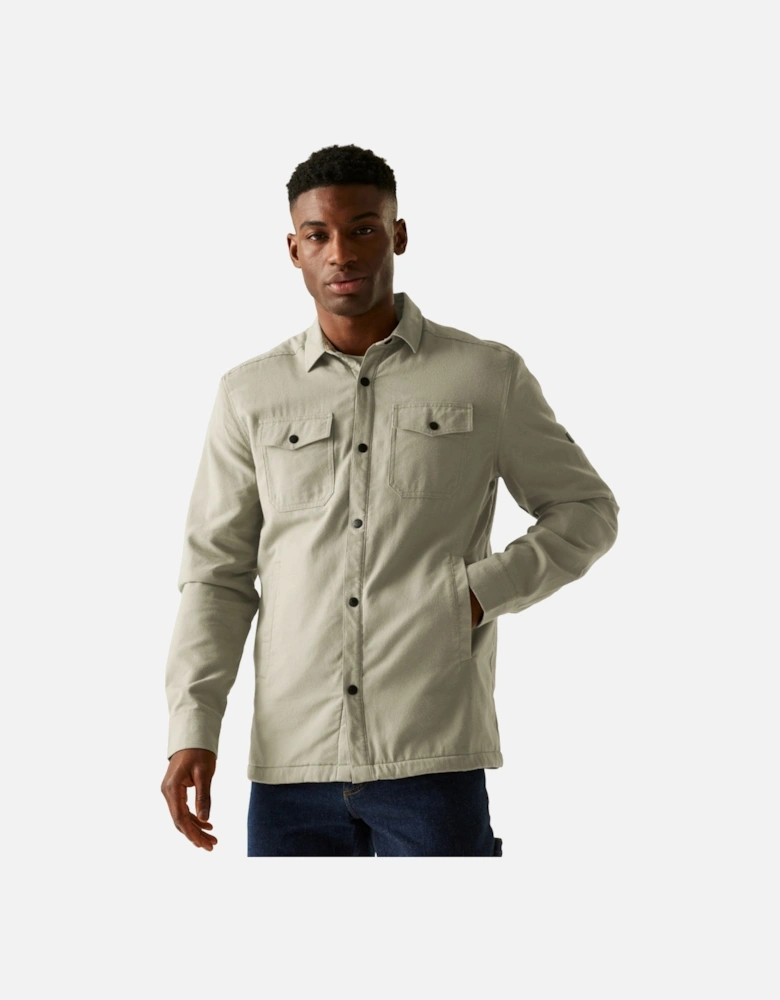 Mens Spennith Plain Shirt Jacket