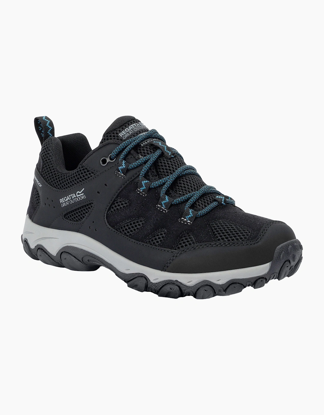 Regatta Women's Black / Edgepoint Iv Low Walking Shoes - Size: 6.5