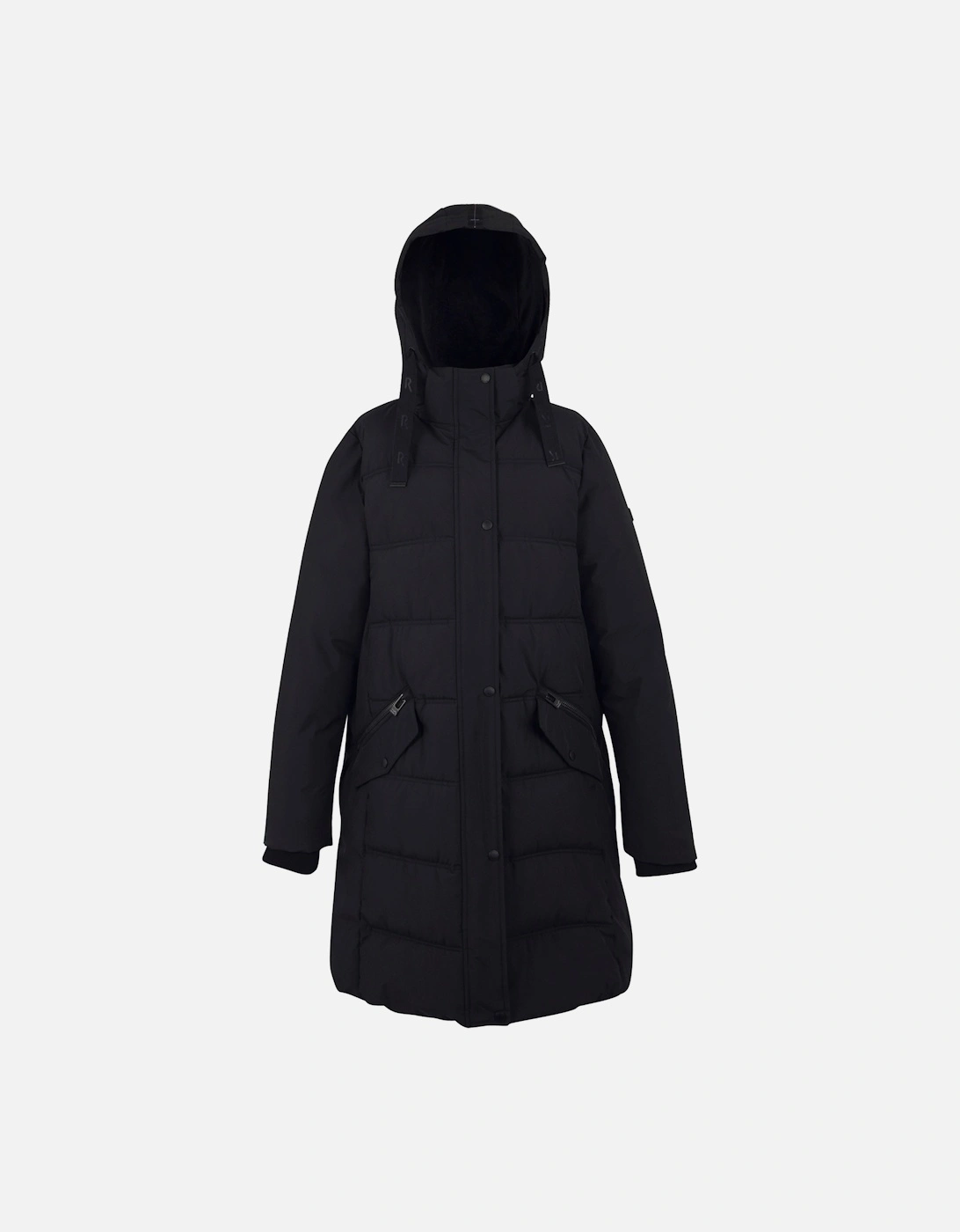 Regatta Women's Black / Eryn Padded Jacket - Size 12