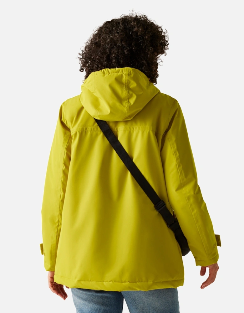 Womens/Ladies Orla Kiely Plain Mid Length Waterproof Jacket