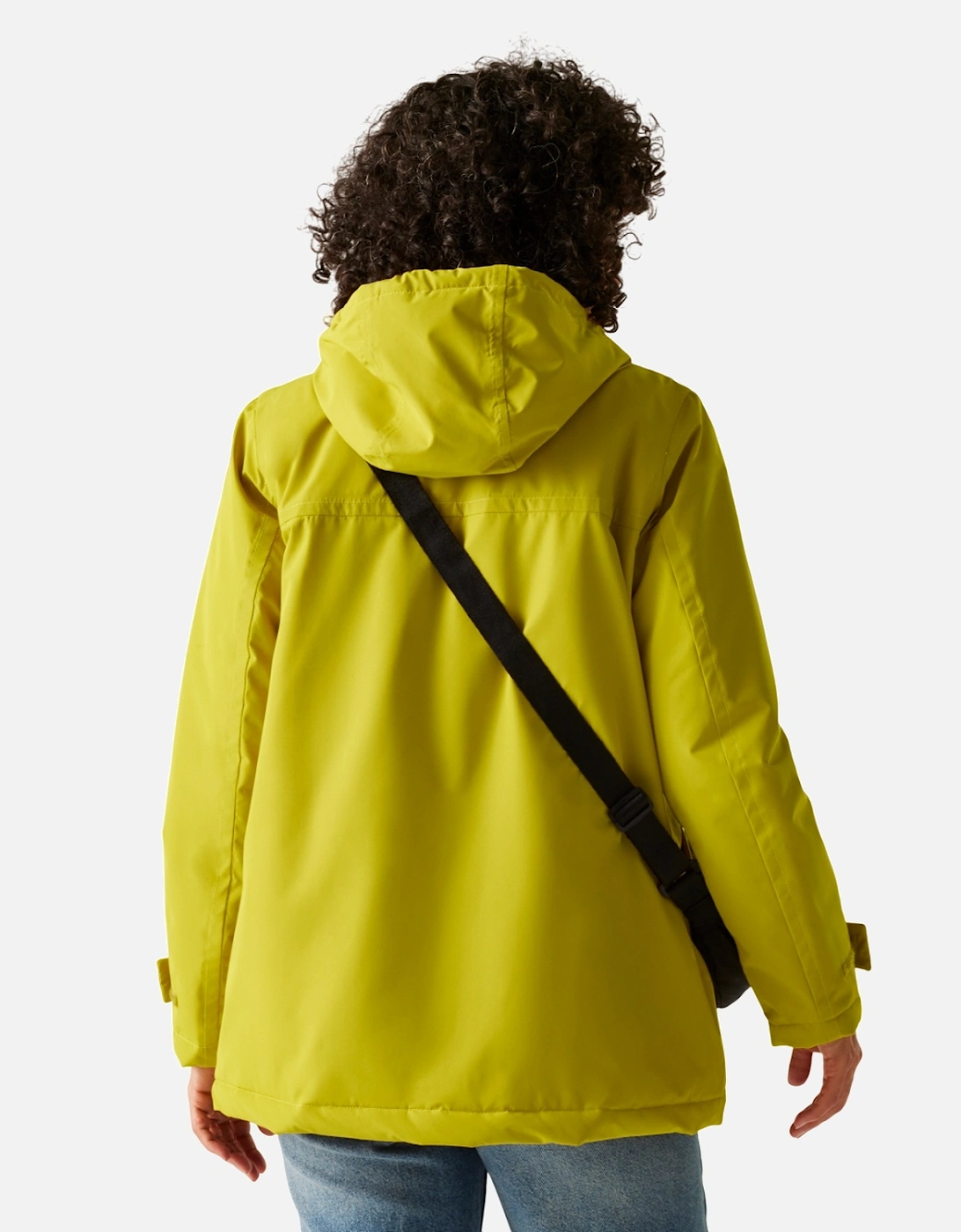 Womens/Ladies Orla Kiely Plain Mid Length Waterproof Jacket