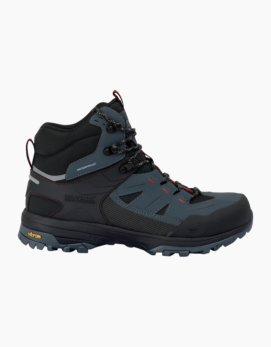 Regatta Men's Black Regen Walking Shoes - Size: 9.5 Uk