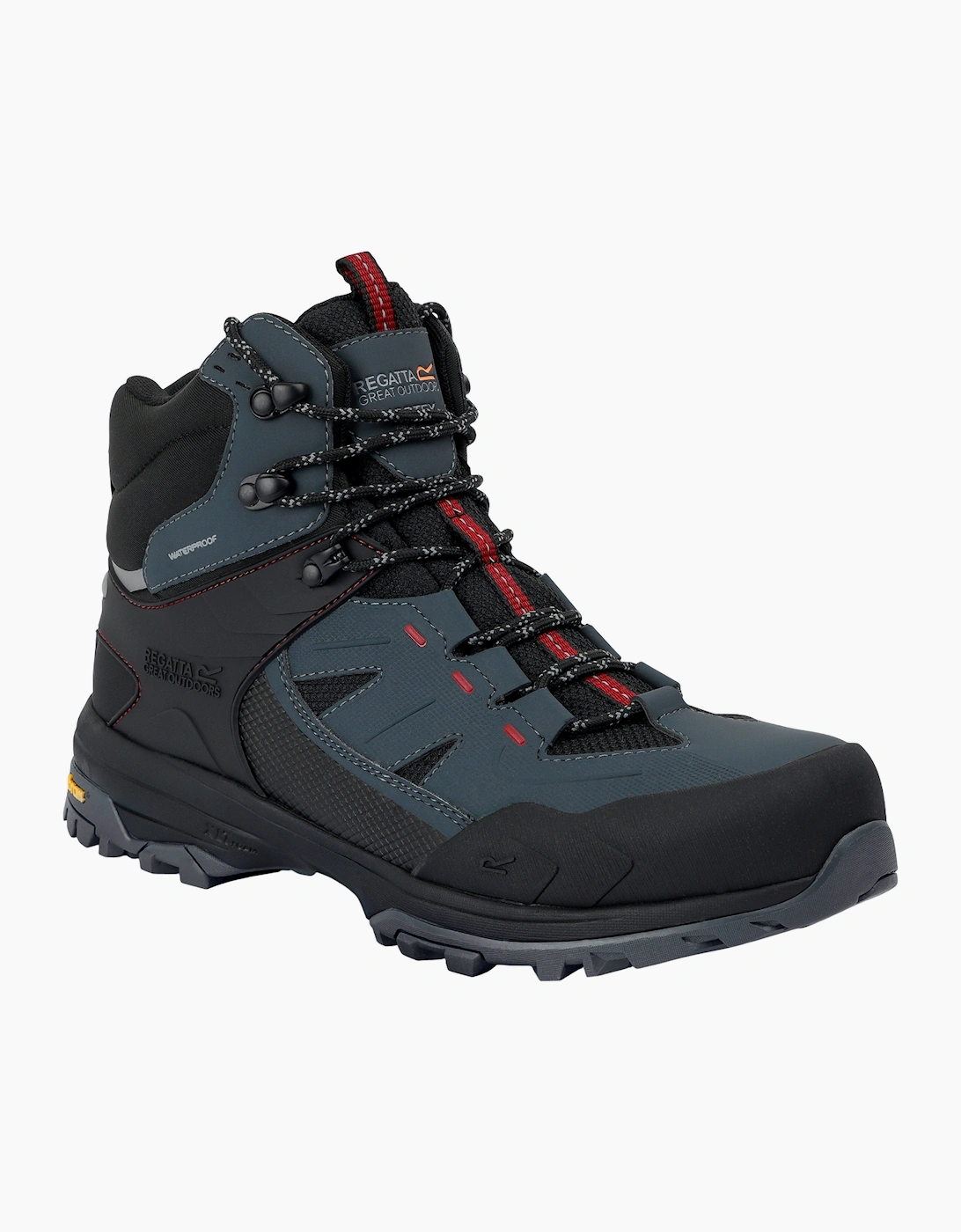 Regatta Men's Black Regen Walking Shoes - Size: 8 Uk