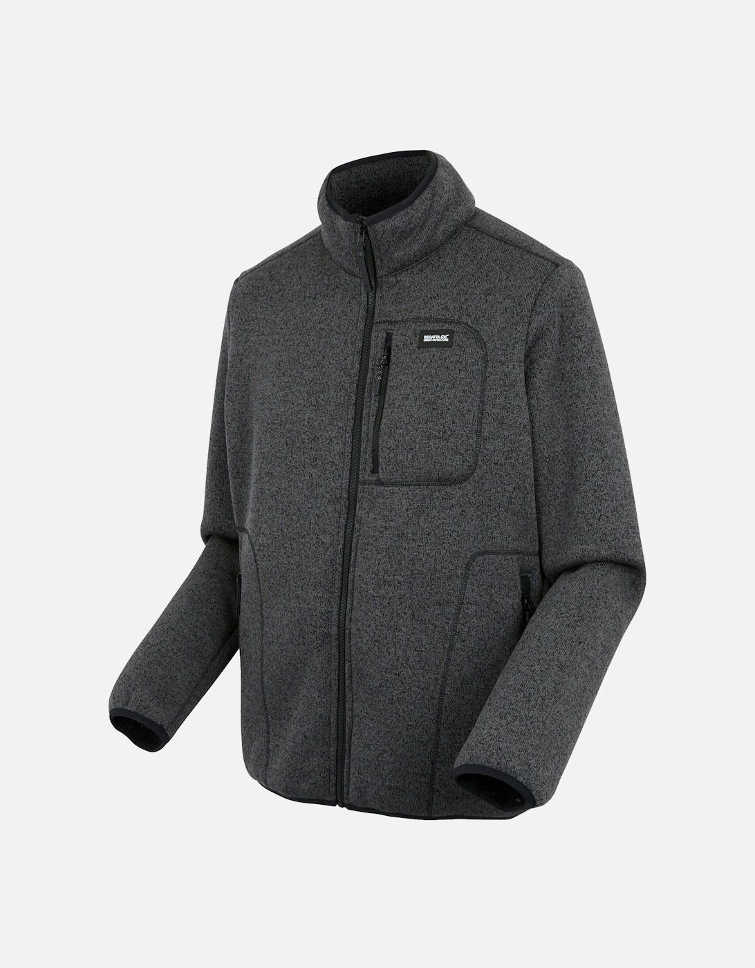 Mens Barlee Marl Full Zip Fleece Jacket