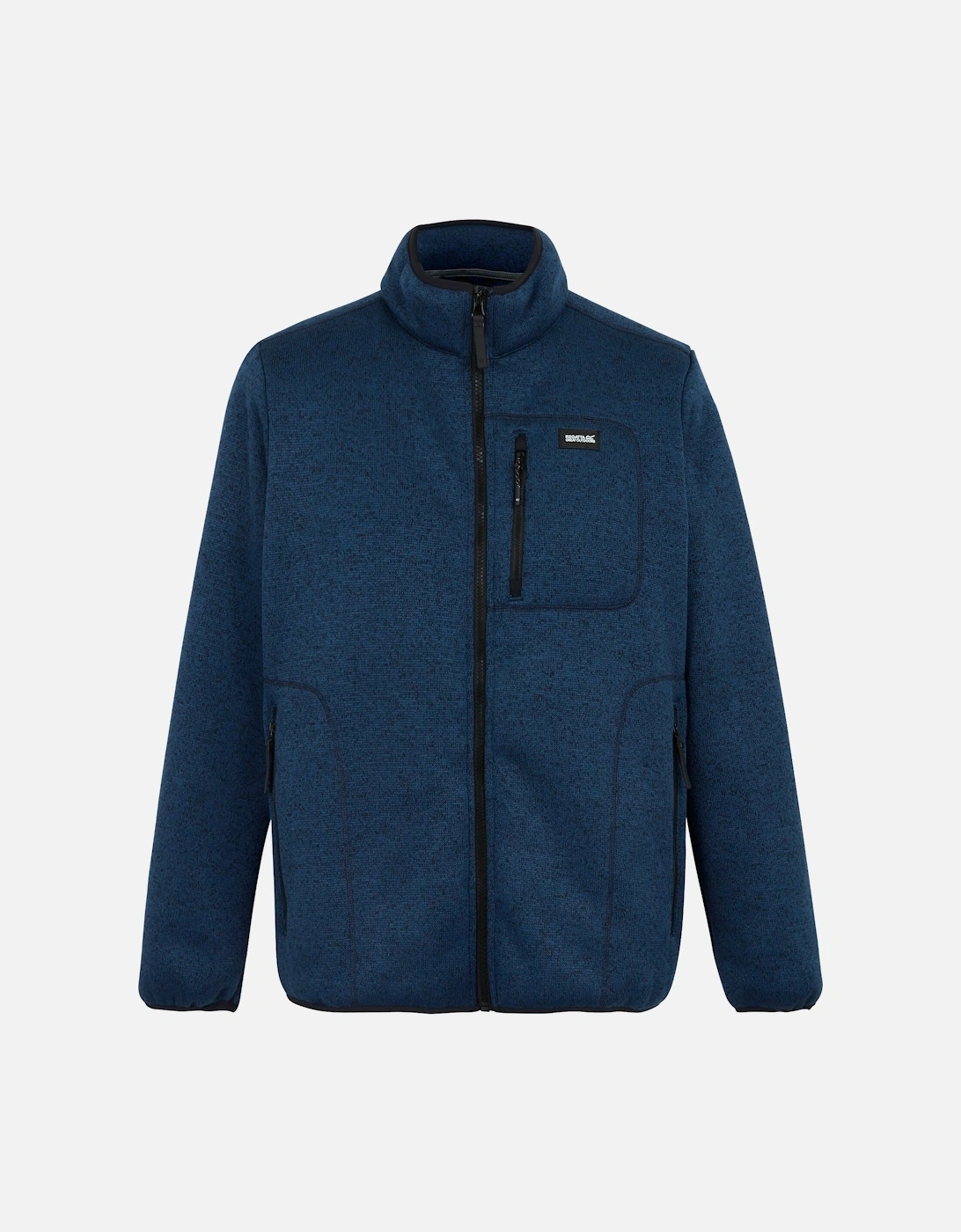 Mens Barlee Marl Full Zip Fleece Jacket, 6 of 5