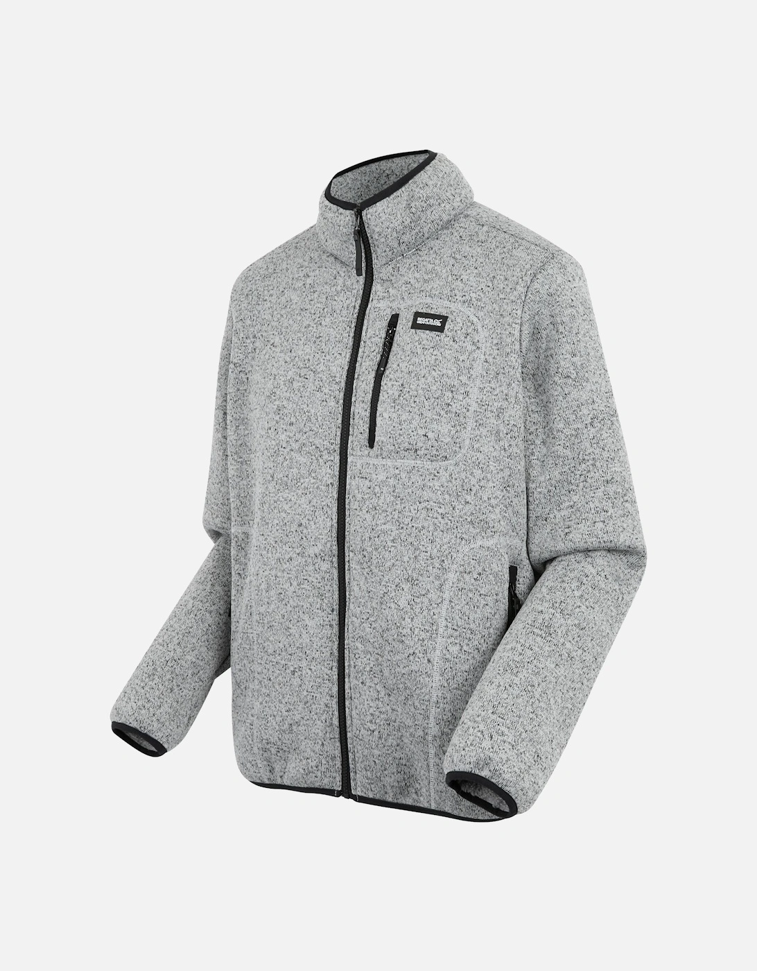 Mens Barlee Marl Full Zip Fleece Jacket