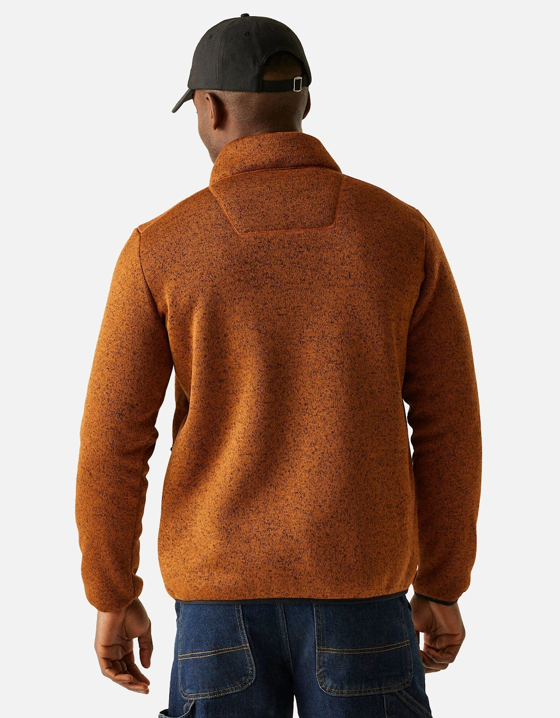 Mens Barlee Marl Full Zip Fleece Jacket