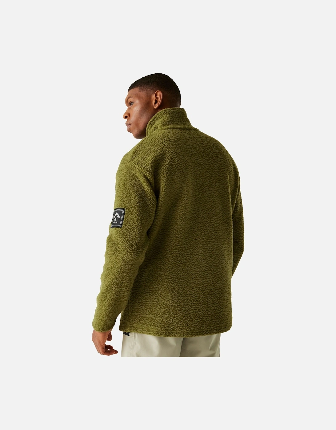 Mens Twin Tip Half Zip Fleece Jacket