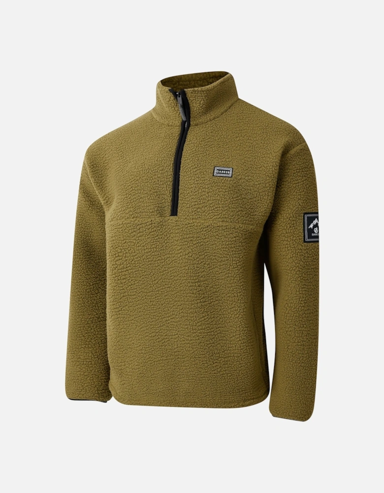 Mens Twin Tip Half Zip Fleece Jacket