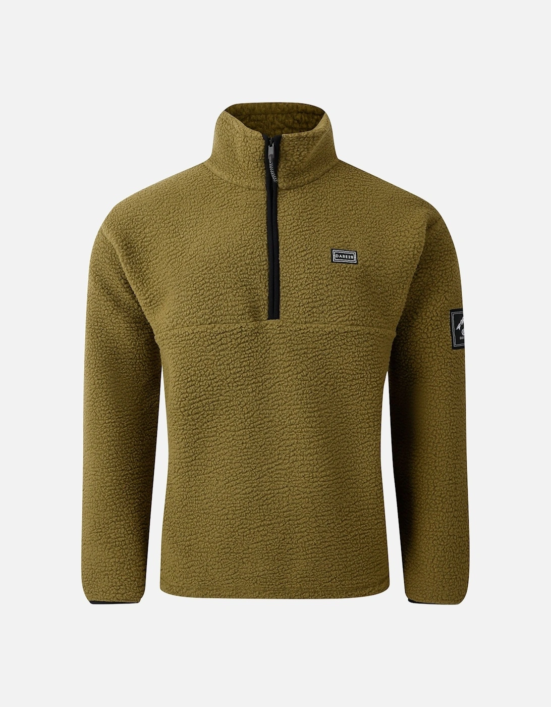 Mens Twin Tip Half Zip Fleece Jacket, 6 of 5