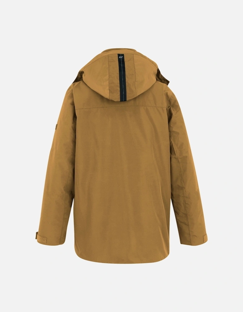 Mens Marron Insulated Waterproof Jacket