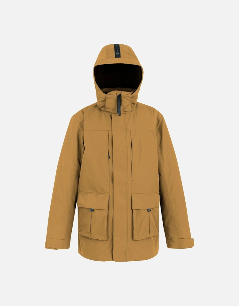 Mens Marron Insulated Waterproof Jacket