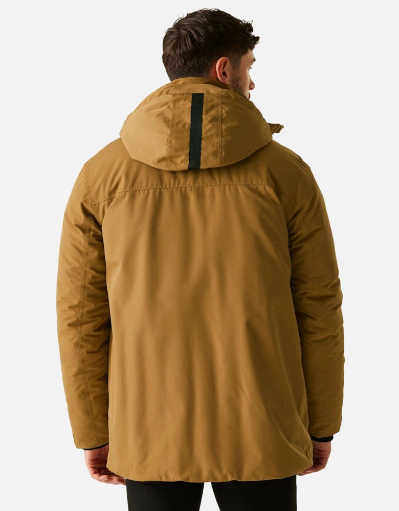 Mens Marron Insulated Waterproof Jacket