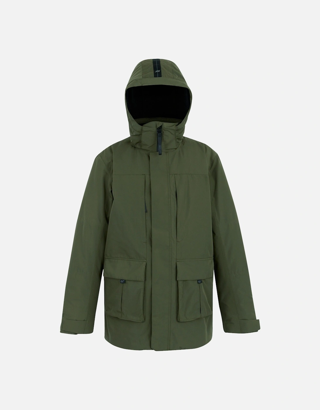 Mens Marron Insulated Waterproof Jacket, 6 of 5