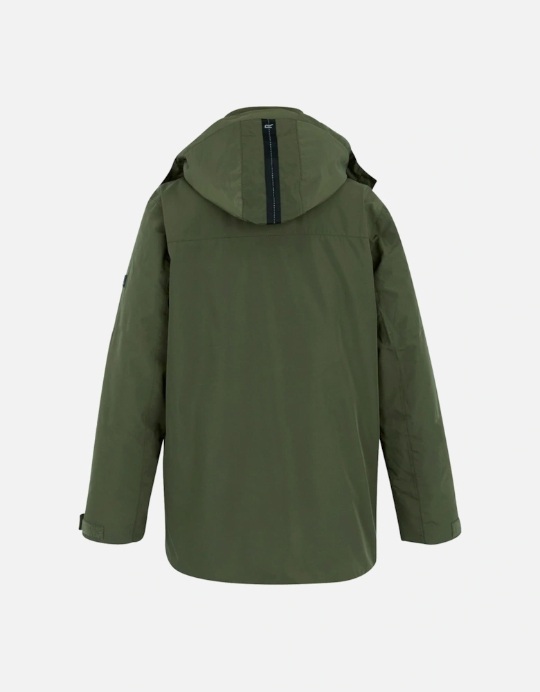 Mens Marron Insulated Waterproof Jacket