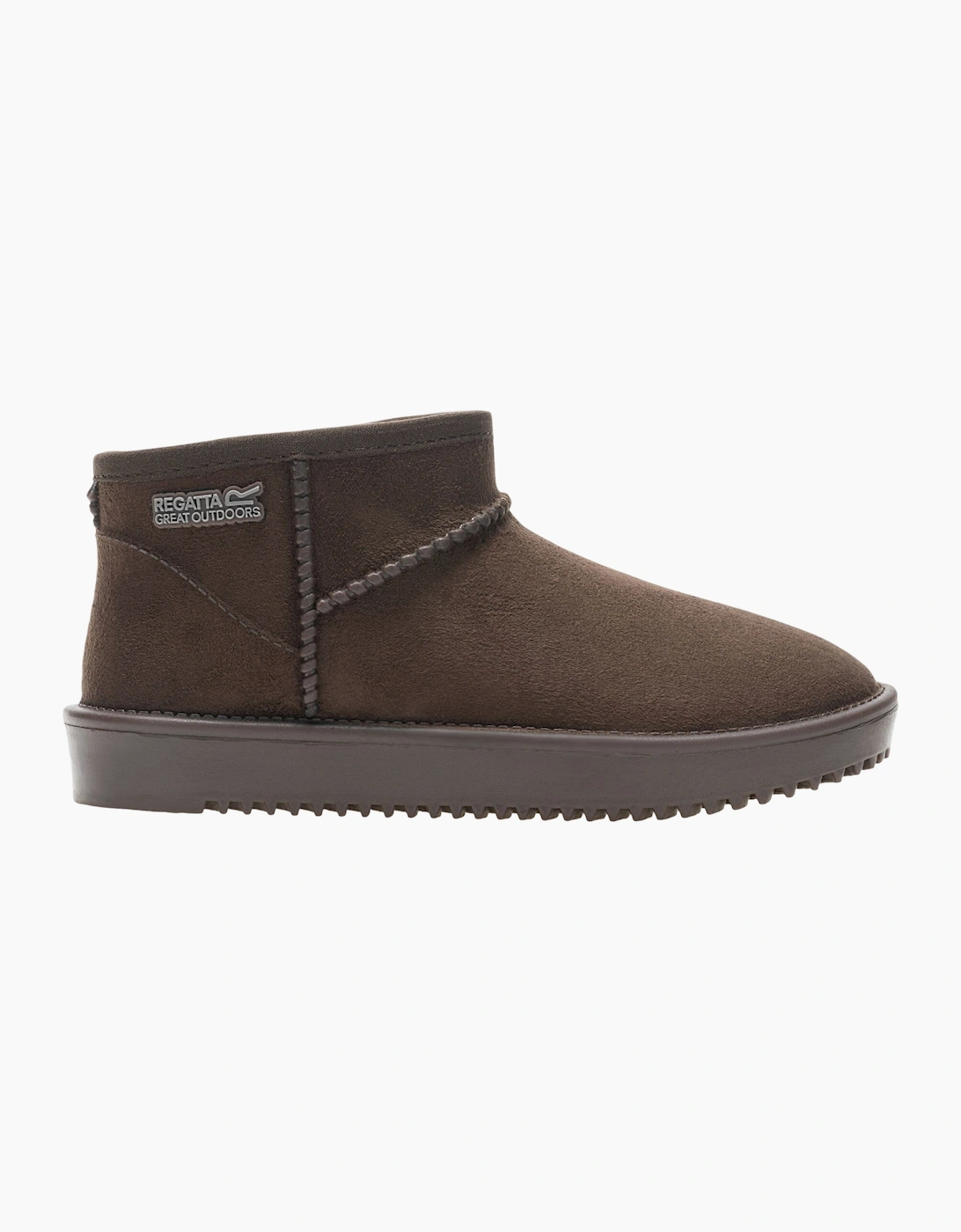 Regatta Unisex Brown Childrens/ Risley Waterproof Winter Boots - Size 3 UK Kids