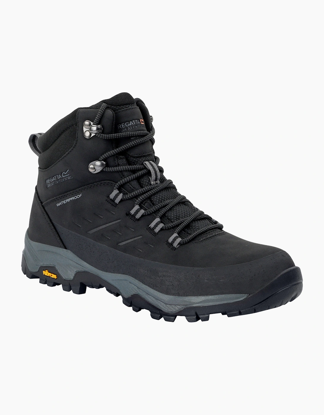 Regatta Men's Black Blake Walking Boots - Size: 9 Uk