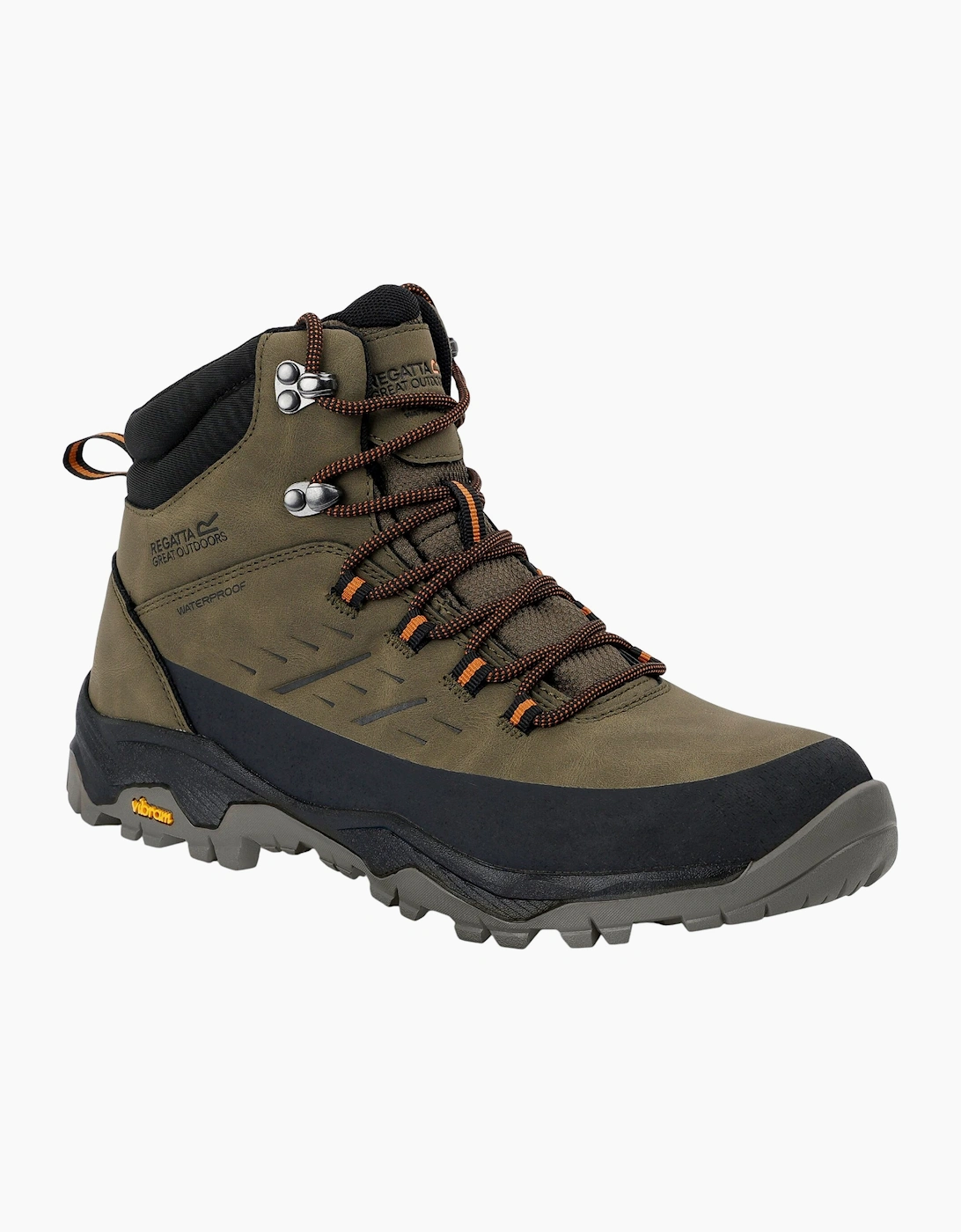 Regatta Men's Green Blake Walking Boots - Size: 6.5 Uk