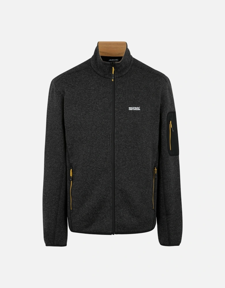 Mens Newhill Marl Full Zip Fleece Jacket