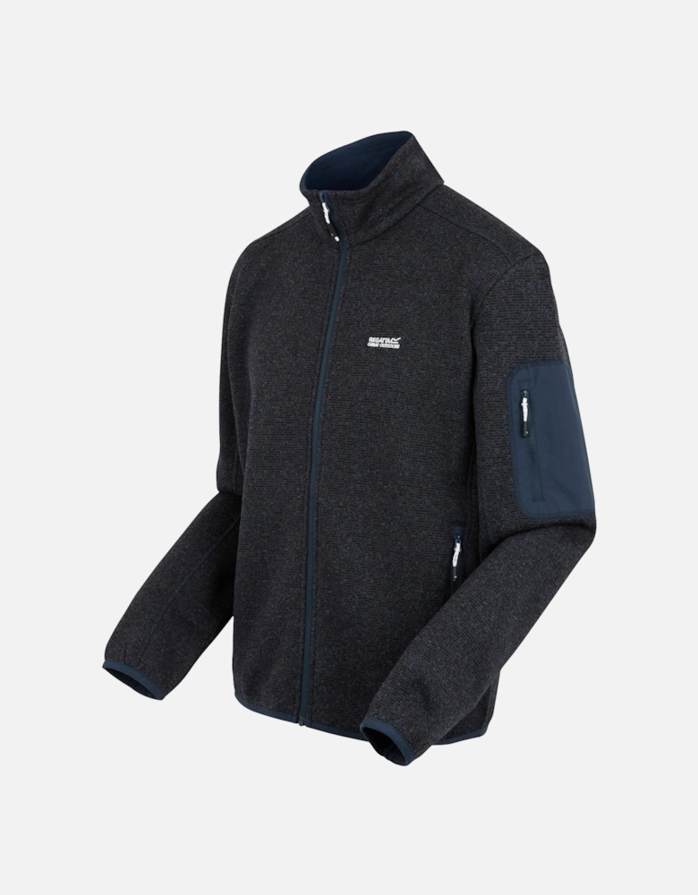 Mens Newhill Marl Full Zip Fleece Jacket
