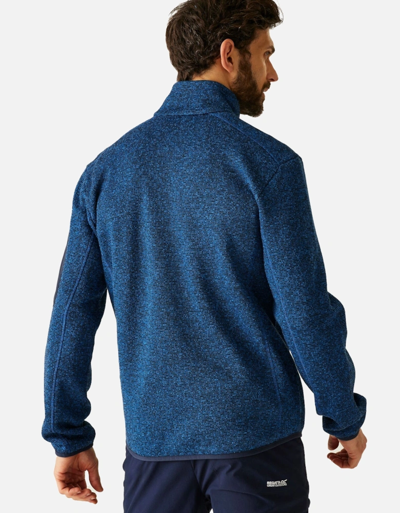 Mens Newhill Marl Full Zip Fleece Jacket