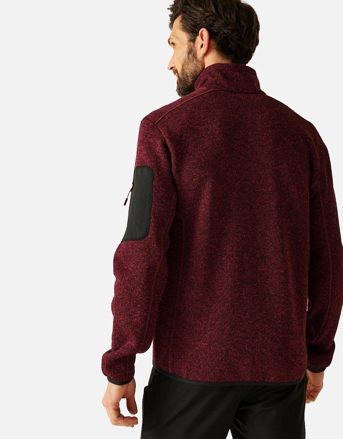 Mens Newhill Marl Full Zip Fleece Jacket