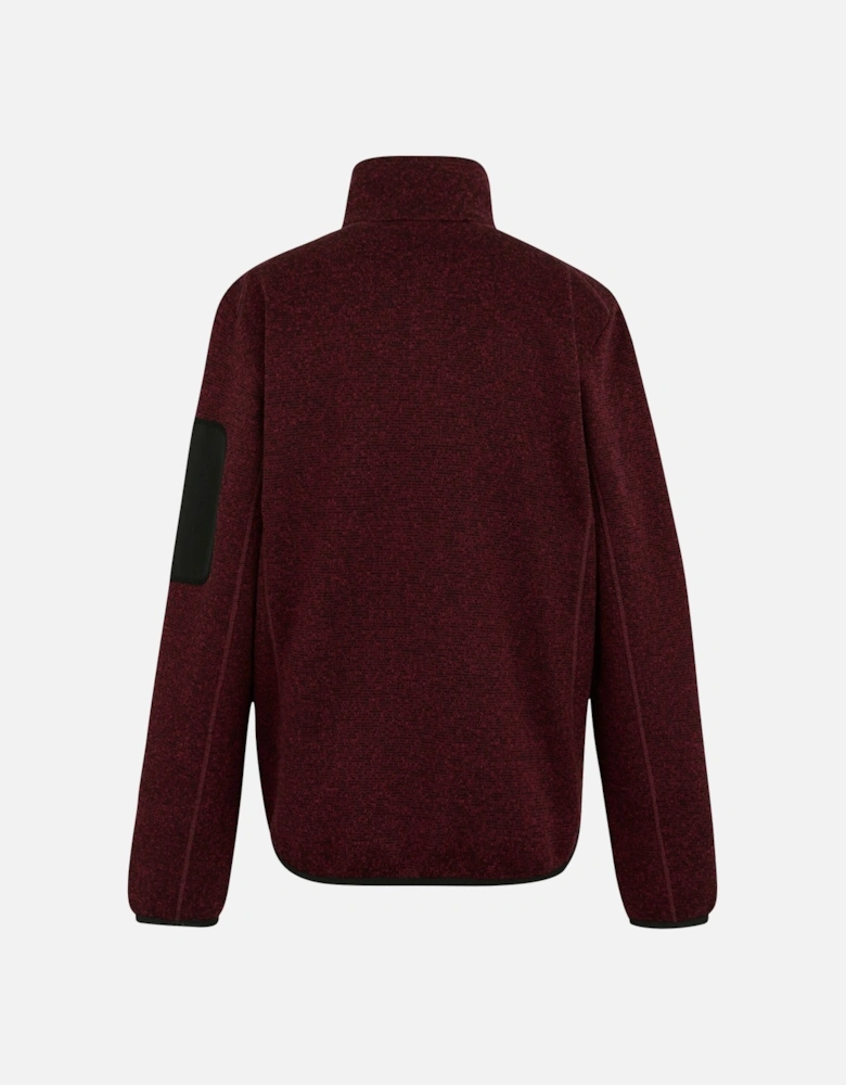 Mens Newhill Marl Full Zip Fleece Jacket