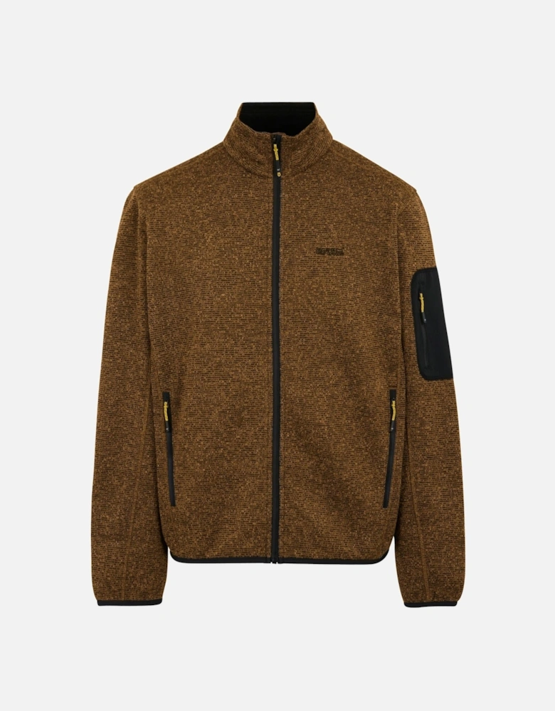 Mens Newhill Marl Full Zip Fleece Jacket