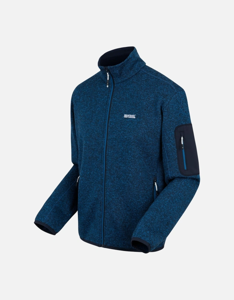 Mens Newhill Marl Full Zip Fleece Jacket