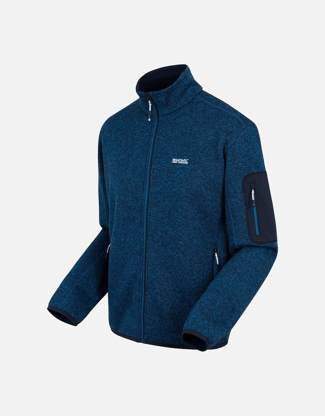 Mens Newhill Marl Full Zip Fleece Jacket