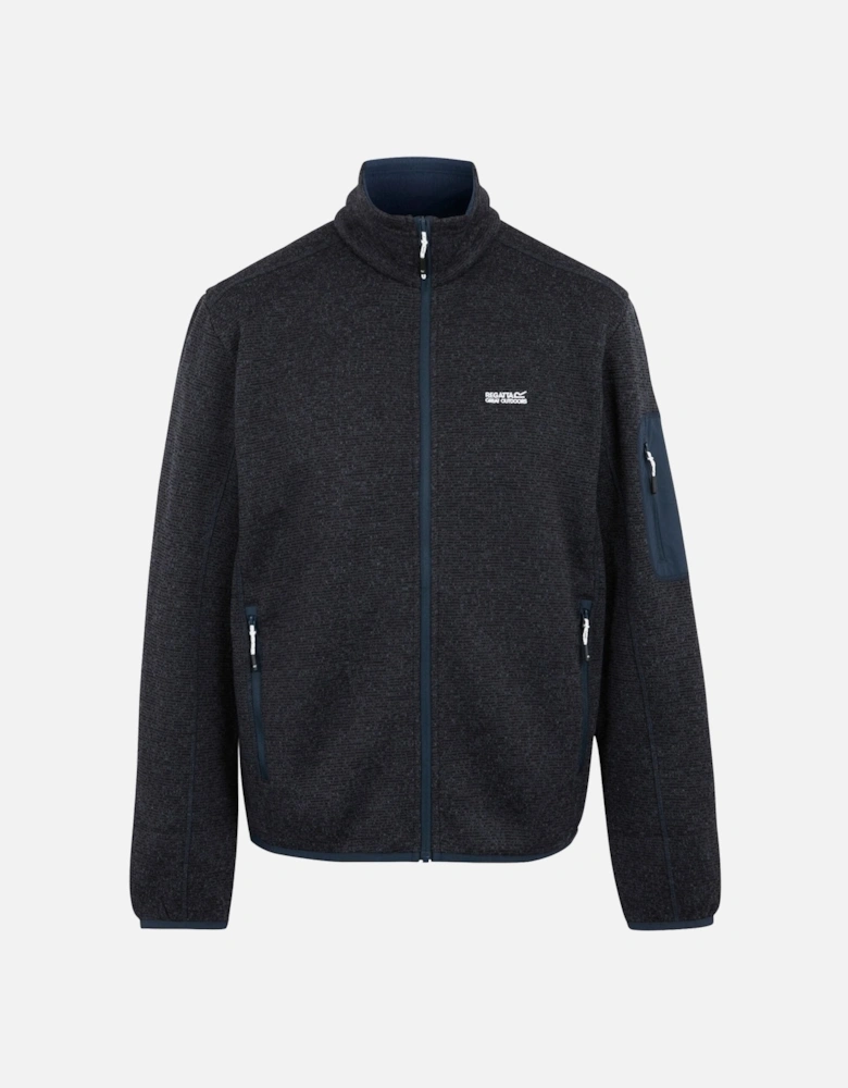 Mens Newhill Marl Full Zip Fleece Jacket