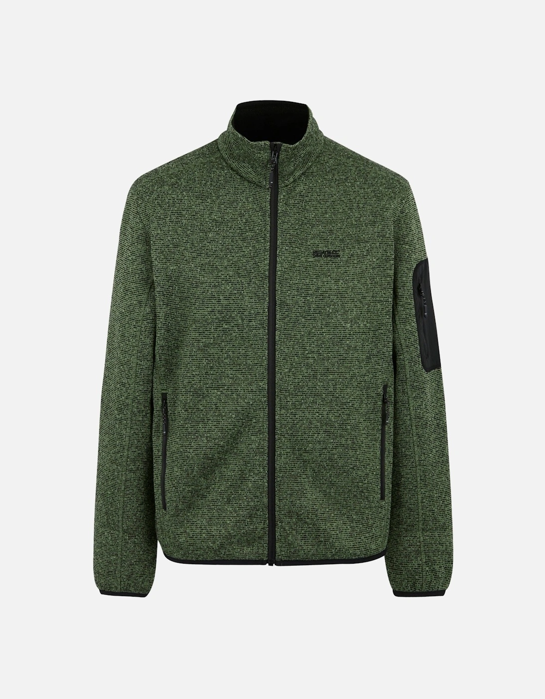 Mens Newhill Marl Full Zip Fleece Jacket, 6 of 5