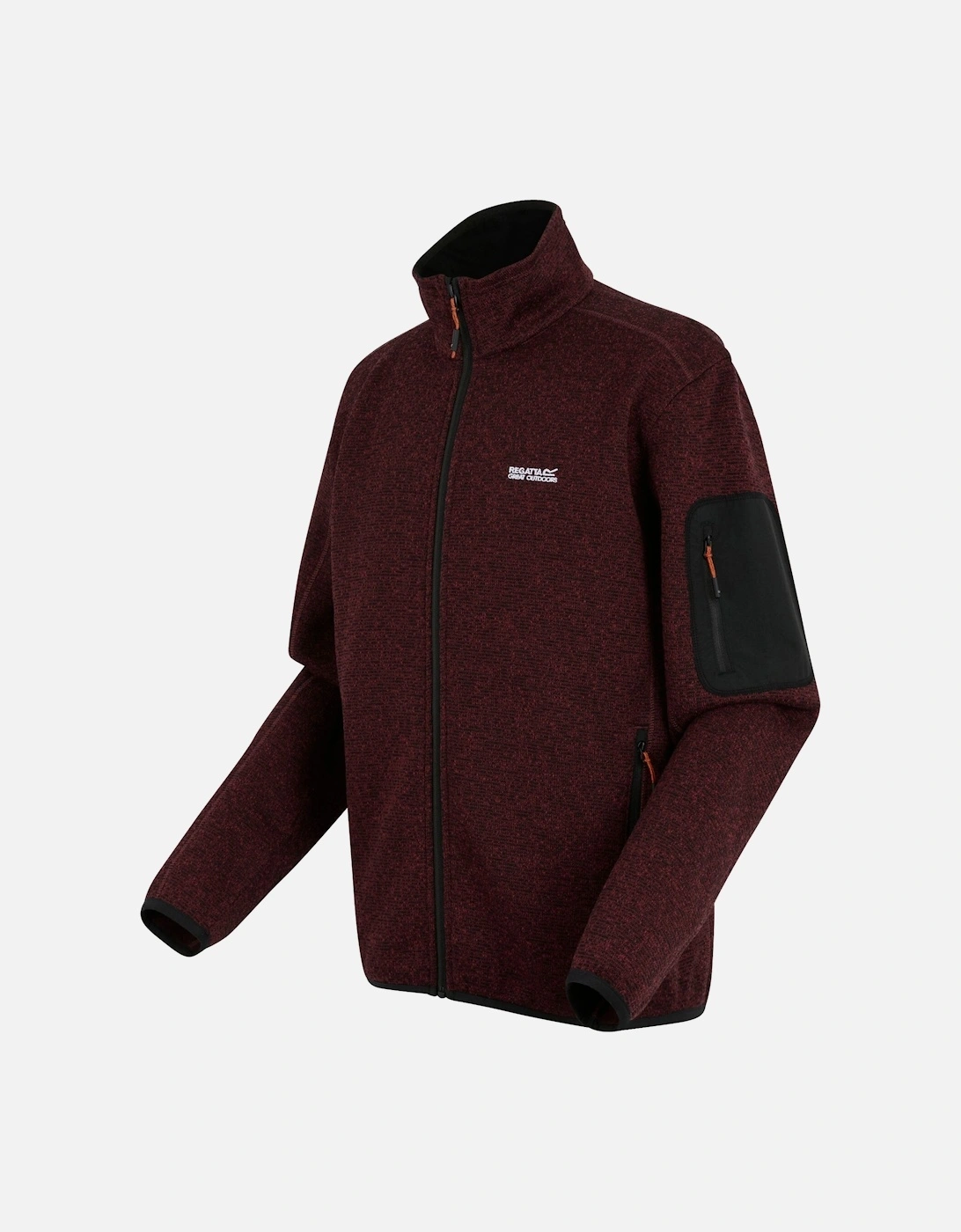 Mens Newhill Marl Full Zip Fleece Jacket