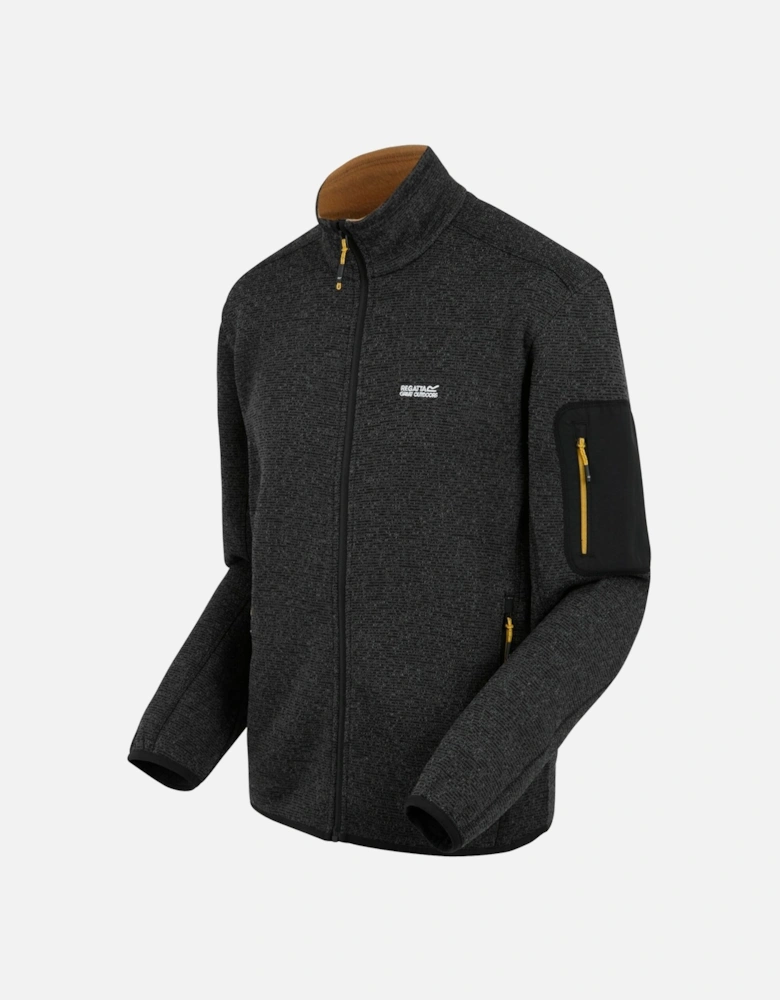 Mens Newhill Marl Full Zip Fleece Jacket