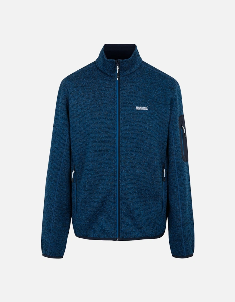 Mens Newhill Marl Full Zip Fleece Jacket