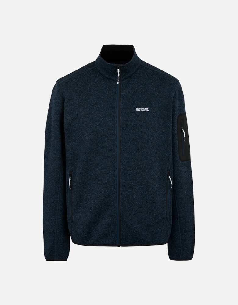 Mens Newhill Marl Full Zip Fleece Jacket